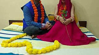 First night with my desi bride was pure magic and passion